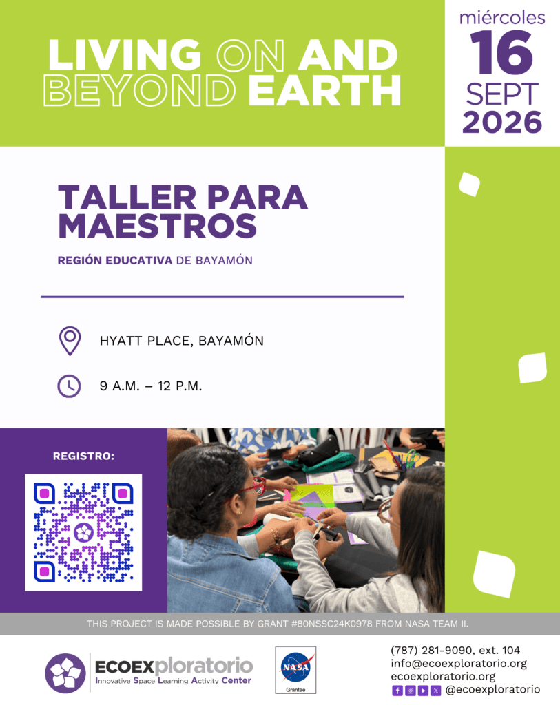 Taller para maestros - 16 sept 26